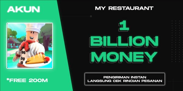 Gambar Product Akun MR Money 1B+ | My Restaurant