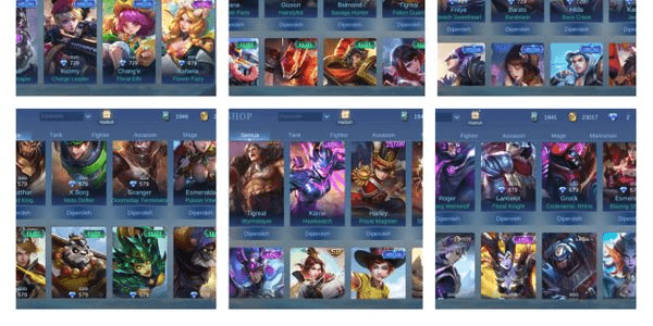 Gambar Product AKUN SULTAN ASPIRANT,ESTES BLACK LIST SKIN KARRIE KURANG SATU LENGKAP