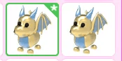 Golden Dragon Pet adopt me