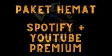 Gambar Product Paket Musik 1 (Spotify & YouTube Premium)