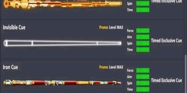Gambar Product  [8 Ball Pool] ACCOUNT 4 CUE LEGENDARY MAX + 80 LEGENDARY BOXES GG | AND OTHER CUES!