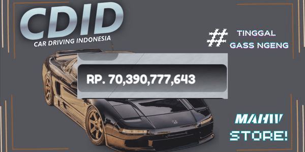 Gambar Product Akun Polosan 70 M CDID (Car Driving Indonesia)
