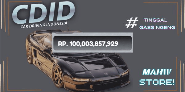 Gambar Product Akun Polosan 100 M CDID (Car Driving Indonesia)