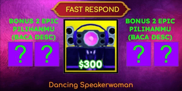 Gambar Product Dancing Speakerwoman (LEGENDARY) | Toilet Tower Defense