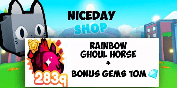 Gambar Product Rainbow Ghoul Horse