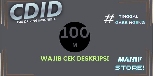 Gambar Product Uang 100 M CDID (Car Driving Indonesia)