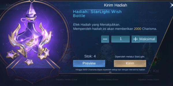 Gambar Product Starlight Wish Bottle