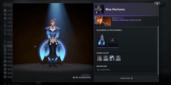 Gambar Product Blue Horizons (Bundle Marci Diretide 2022 Collector's Cache)