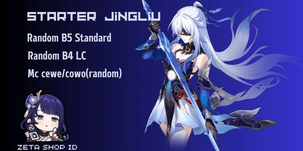 Gambar Product Jingliu Account Starter + Random B5 Standard