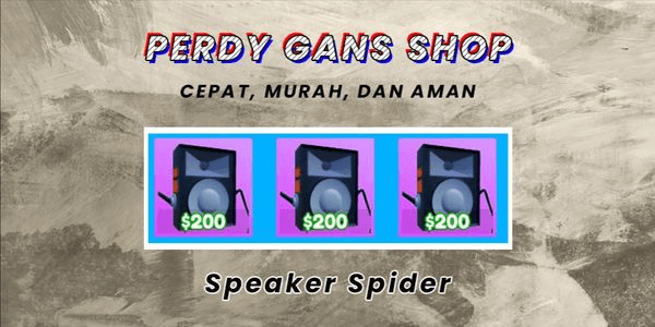 Gambar Product (New Exclusive) Spider Speaker | Toilet Tower Defense