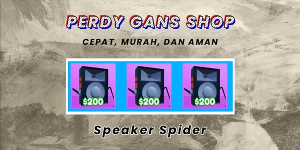 (New Exclusive) Spider Speaker | Toilet Tower Defense