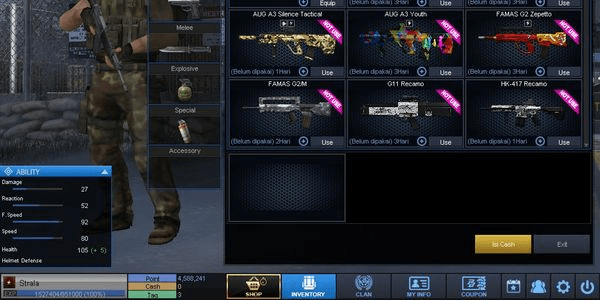 Gambar Product B1 COOL WEAPONS MANY FULL TITLE
