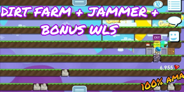 Dirt Farm/DF + free jammer + Wls Bonus