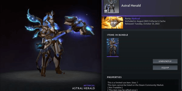 Gambar Product Astral Herald (Dawnbreaker Set Collector's Cache 2023)