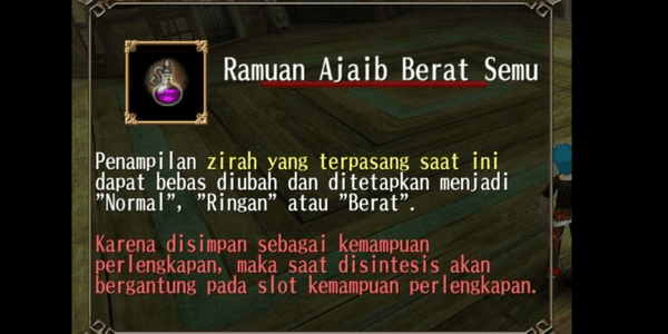 Gambar Product Ramuan Ajaib Berat Semu ( Pseudoweight Magic Potion)