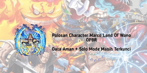 Gambar Product Plain Character Marco Land Of Wano OPBR