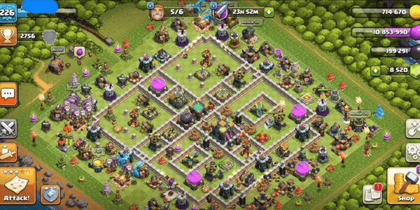 Gambar Product COC TH 14 GG Trops & Base Siap WAR | SIAP PAKAI Aman Supercell ID | TERLIHAT | MURAH BANGET & JOSS | IOS & ANDROID