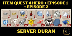 Quest Material 4 Heroes + Episode 1 + Episode 2