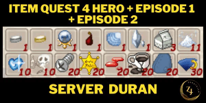 Quest Material 4 Heroes + Episode 1 + Episode 2