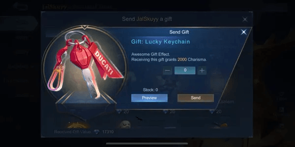 Lucky Keychain
