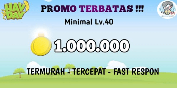 Gambar Product [PROMO TERBATAS!!!] Paket Koin 1.000.000 Termurah