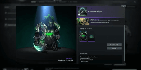 Ravenous Abyss (Bundle Underlord Collector's Cache TI 10)