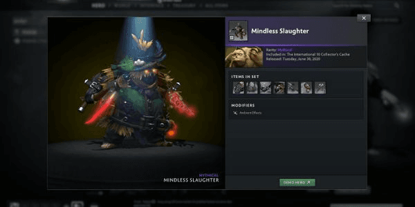 Gambar Product Mindless Slaughter (Bundle Pudge Collector's Cache TI 10)