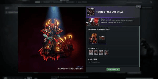 Gambar Product Herald of the Ember Eye (Bundle Grimstroke Collector's Cache TI 10)