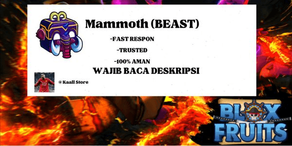 Gambar Product Mammoth (Beast)