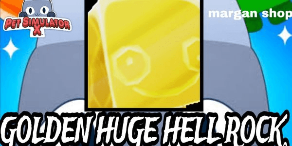 Gambar Product Golden huge hell rock