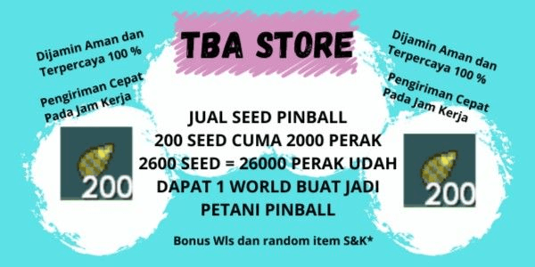Gambar Product Farm Growtopia Seed Pinball 200 seeds