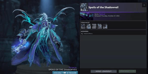Gambar Product Spoils of the Shadowveil (Specter Set) Collector's Cache 2022