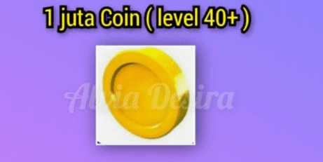 Gambar Product 1 Juta Coin ( Level 40 - 58 )