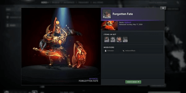Gambar Product Forgotten Fate (Mars Set Aghanim's 2021 Collector's Cache)