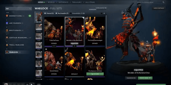 Beholden of the Banished Ones (Bundle Warlock Collector's Cache TI 10)