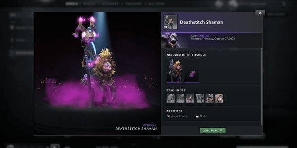 Gambar Product Deathstich Shaman Witch Doctor Collector Cache 2022