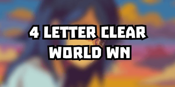 Gambar Product 4 LETTER CLEAR WORLD WN