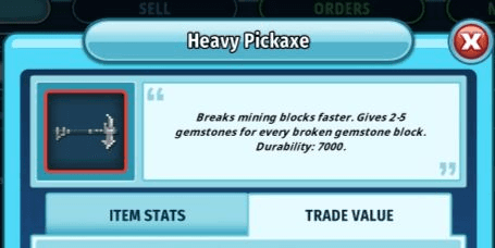 Gambar Product Heavy Pickaxe