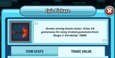 Gambar Product Epic Pickaxe