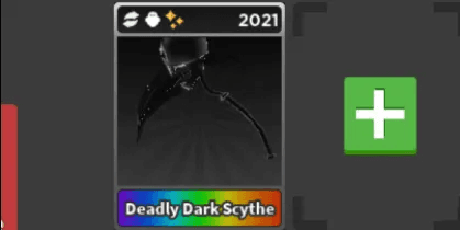 Deadly Dark Scythe