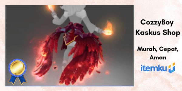 Gambar Product Wyrmwrought Flare (Immortal TI7 Lina)