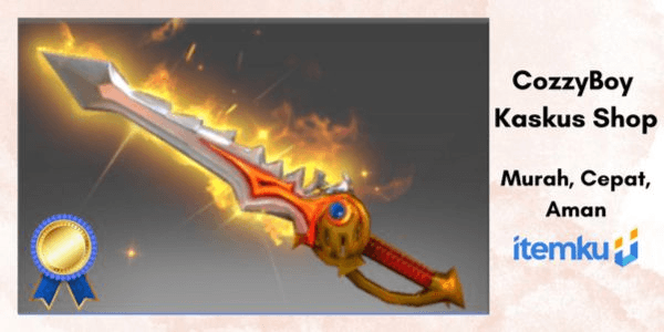 Gambar Product Genuine Rapier of the Burning God Offhand (Ember Spirit)