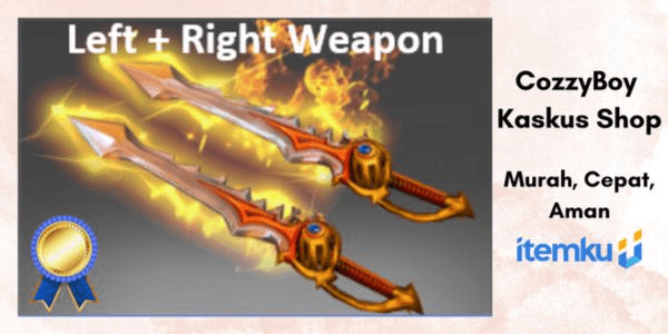 Gambar Product Genuine Rapiers of the Burning God (Immortal Ember Spirit Set)