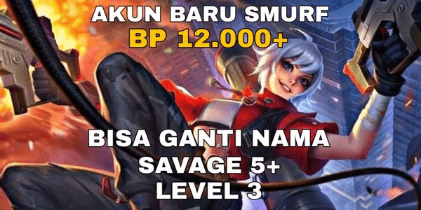 Gambar Product Smurf Mobile Legends Account BP 12,000+