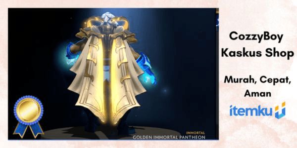 Gambar Product Golden Immortal Pantheon (Immortal Zeus) Aghanim