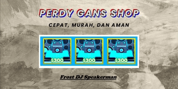 Gambar Product Frost DJ Speakerman ( Legendary ) - Toilet Tower Defense - TTD