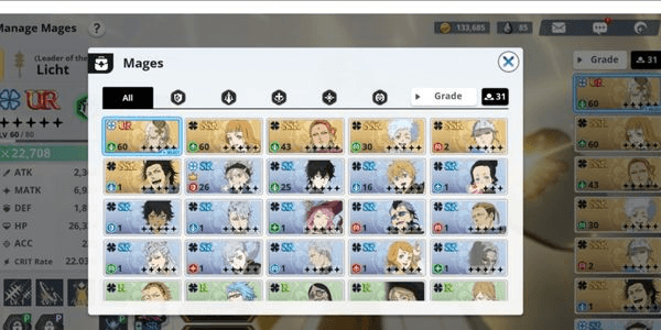 Gambar Product 10SSR+UR+LICHT MIMOSA FUEGOLEON REAL CHARLOTTE+SIGNATURE YAMI+SIGNATURE ASTA