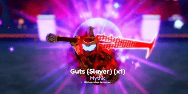 Gambar Product Skin Mitik(Guts) Anime adventure