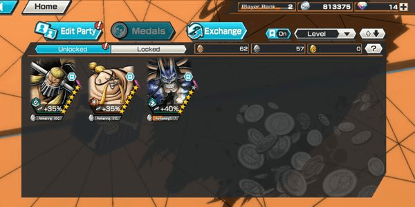 Gambar Product Bf b6 and Ex b5 Duo Account | Jack and Queen Max | Kaido Hybrid Lvl 87