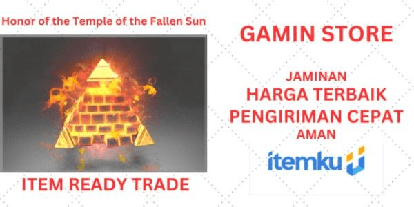 Gambar Product Honor of the Temple of the Fallen Sun